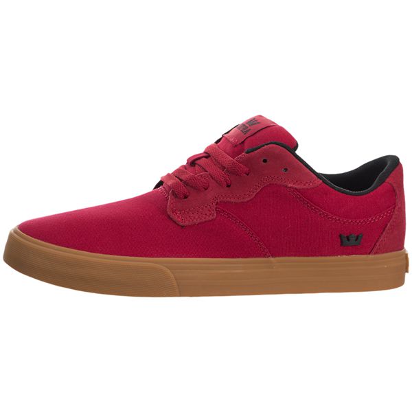 Supra Axle Low Top Shoes Womens - Red | UK 91G9B34